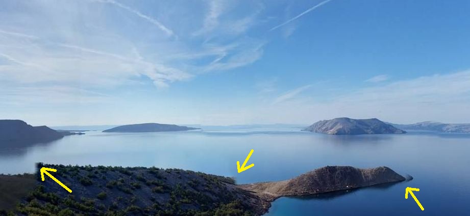 Samsung Galaxy S5 surround shot example, Lukovo coast in Croatia