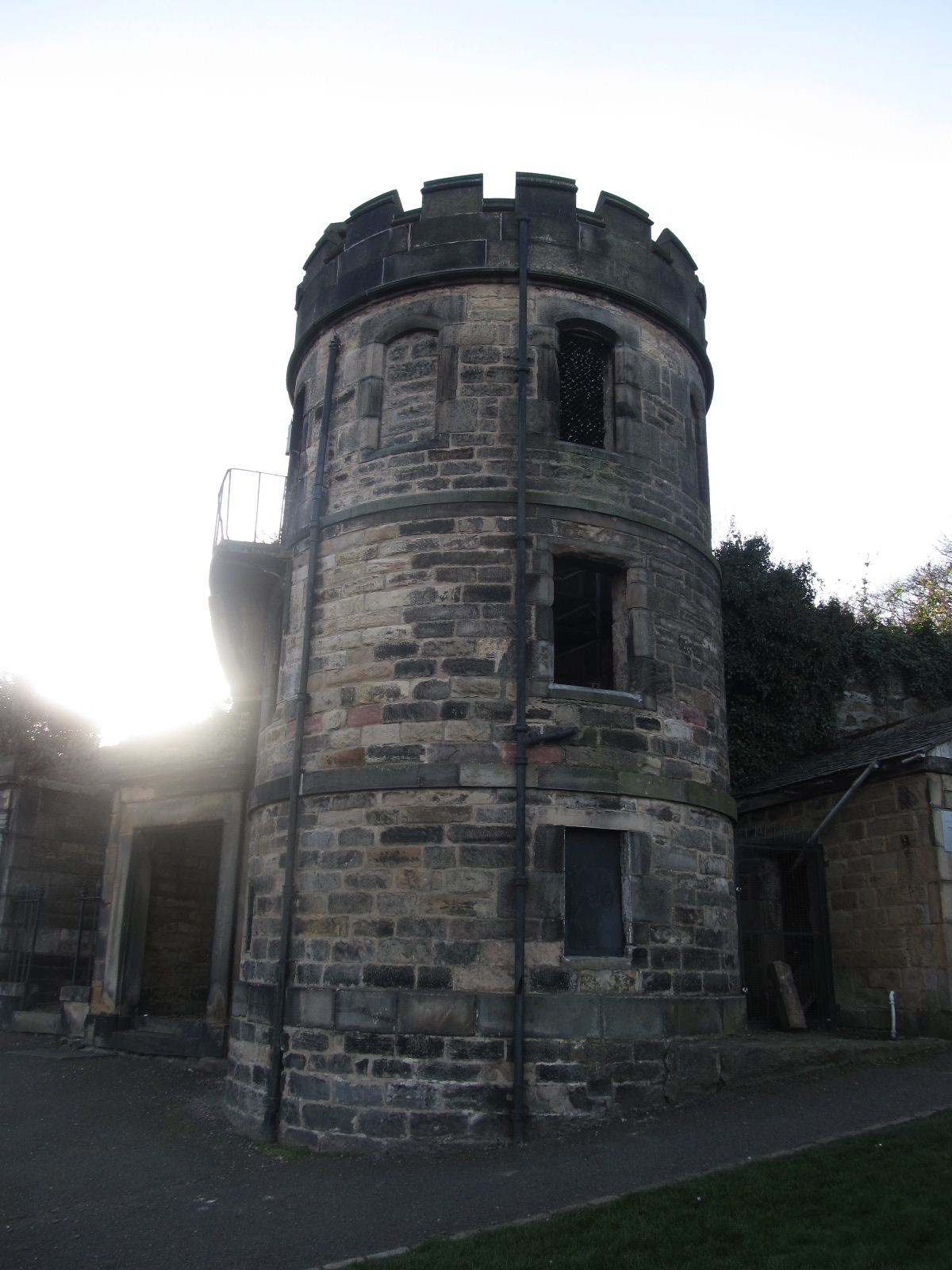Edinburgh - Calton Old Cemetery watchtower