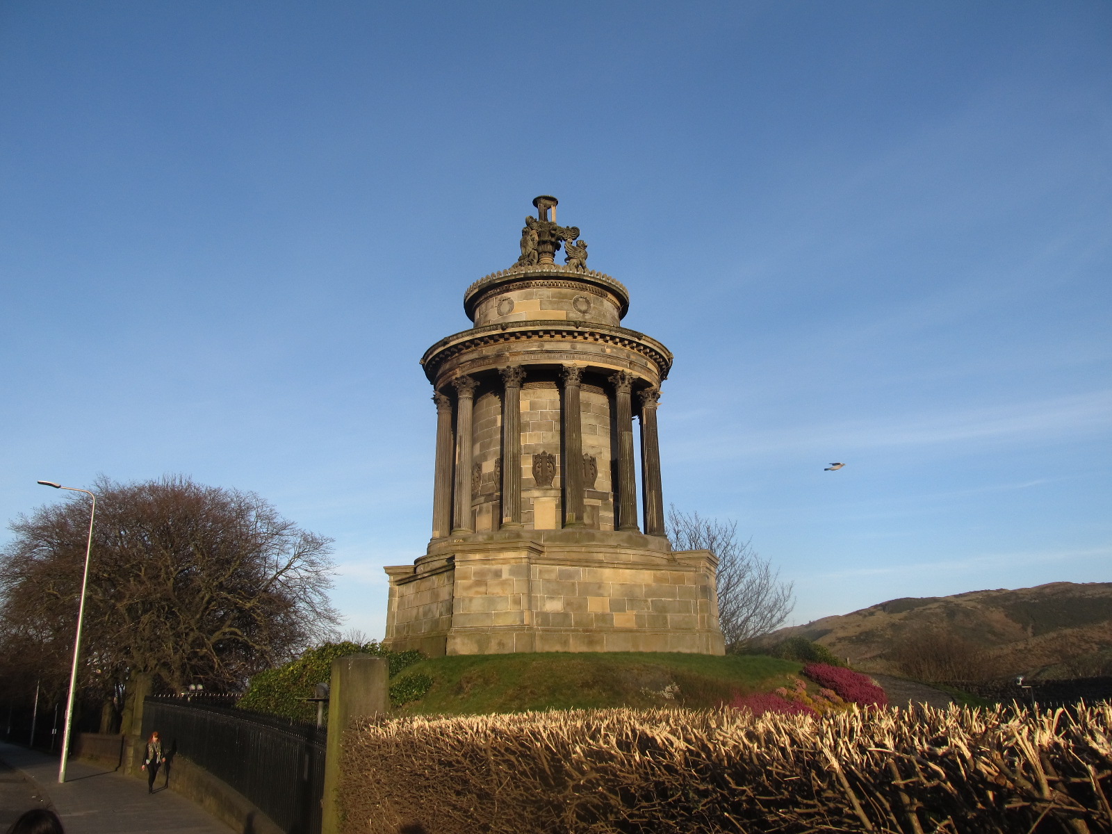 The Dugald Steward Monument in Edinburgh
