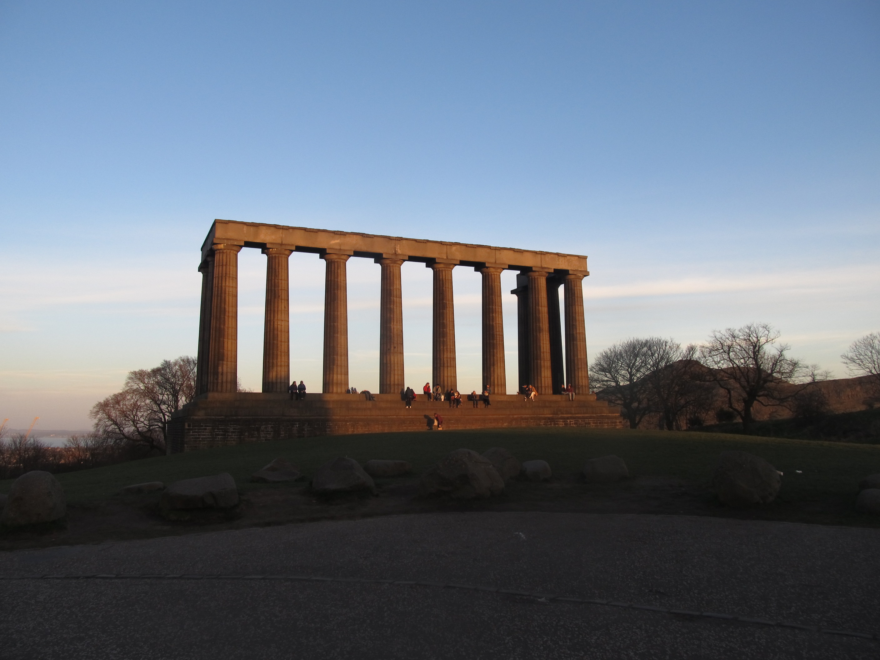 The National Monument in Edinburgh, Calton Hill