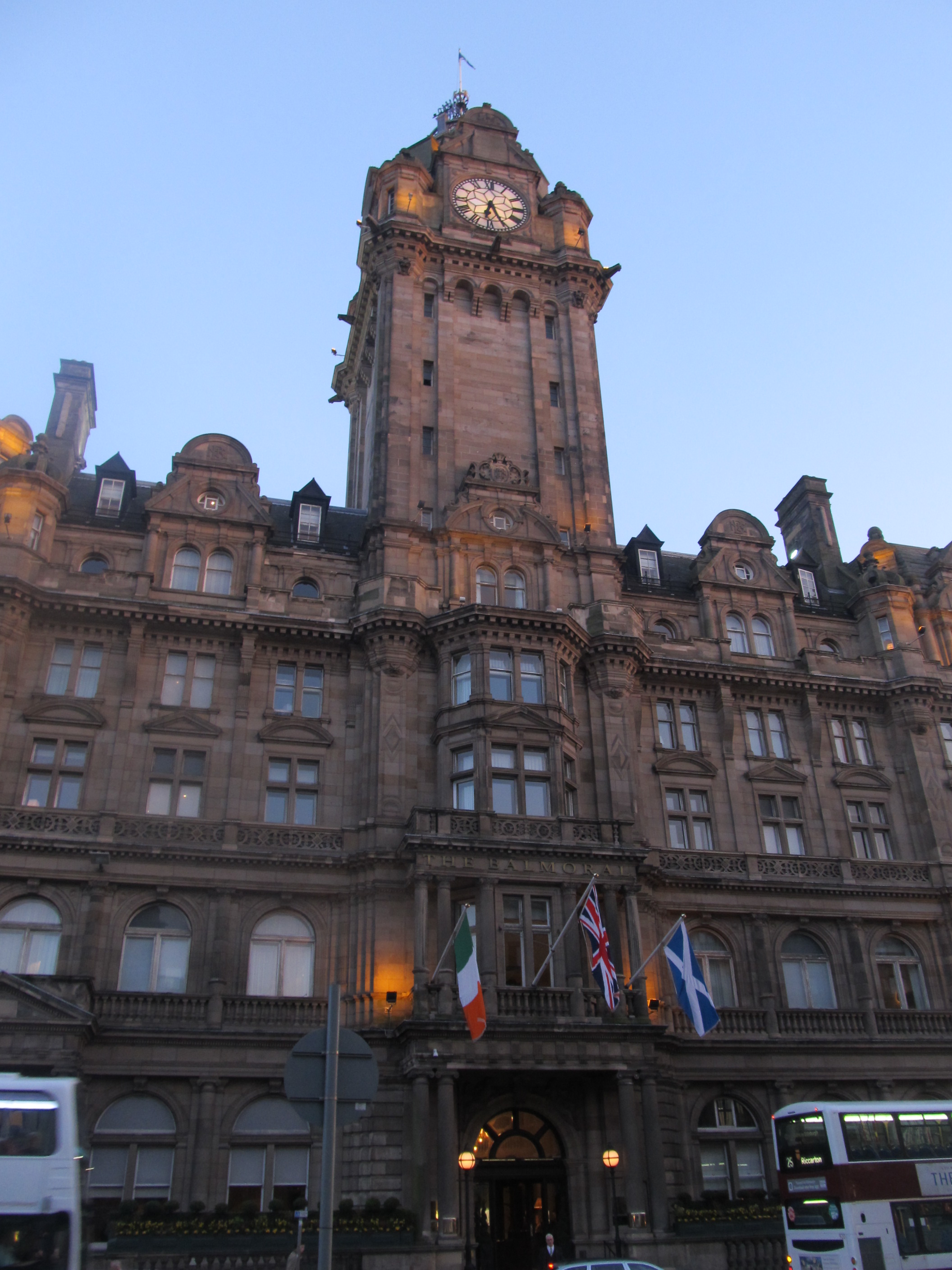 The Barmoral Hotel in Edinburgh