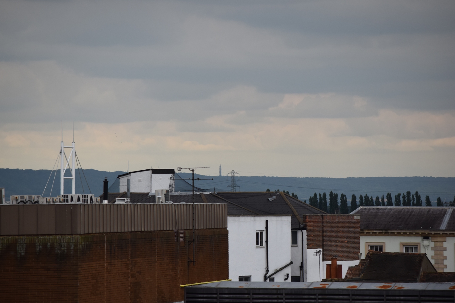 Nikkor 55-300mm Stokenchurch BT Tower from Aylesbury Telephone Exchange, 200mm