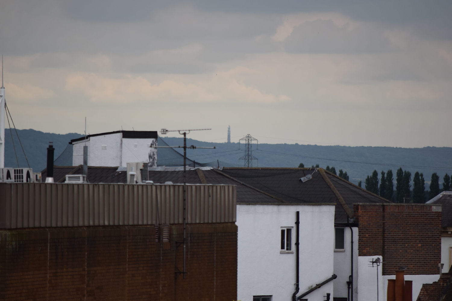 Nikkor 55-300mm Stokenchurch BT Tower from Aylesbury Telephone Exchange, 300mm
