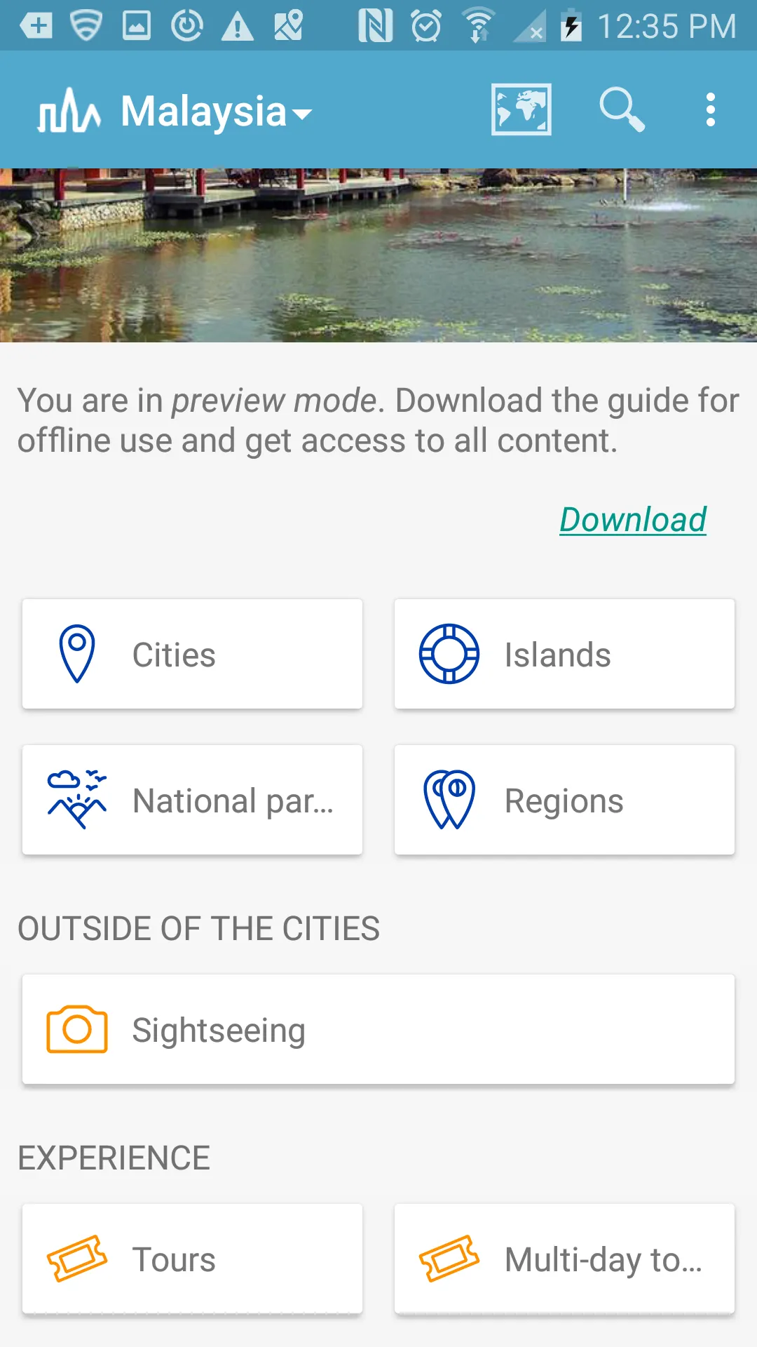 Triposo Android App, Malaysia