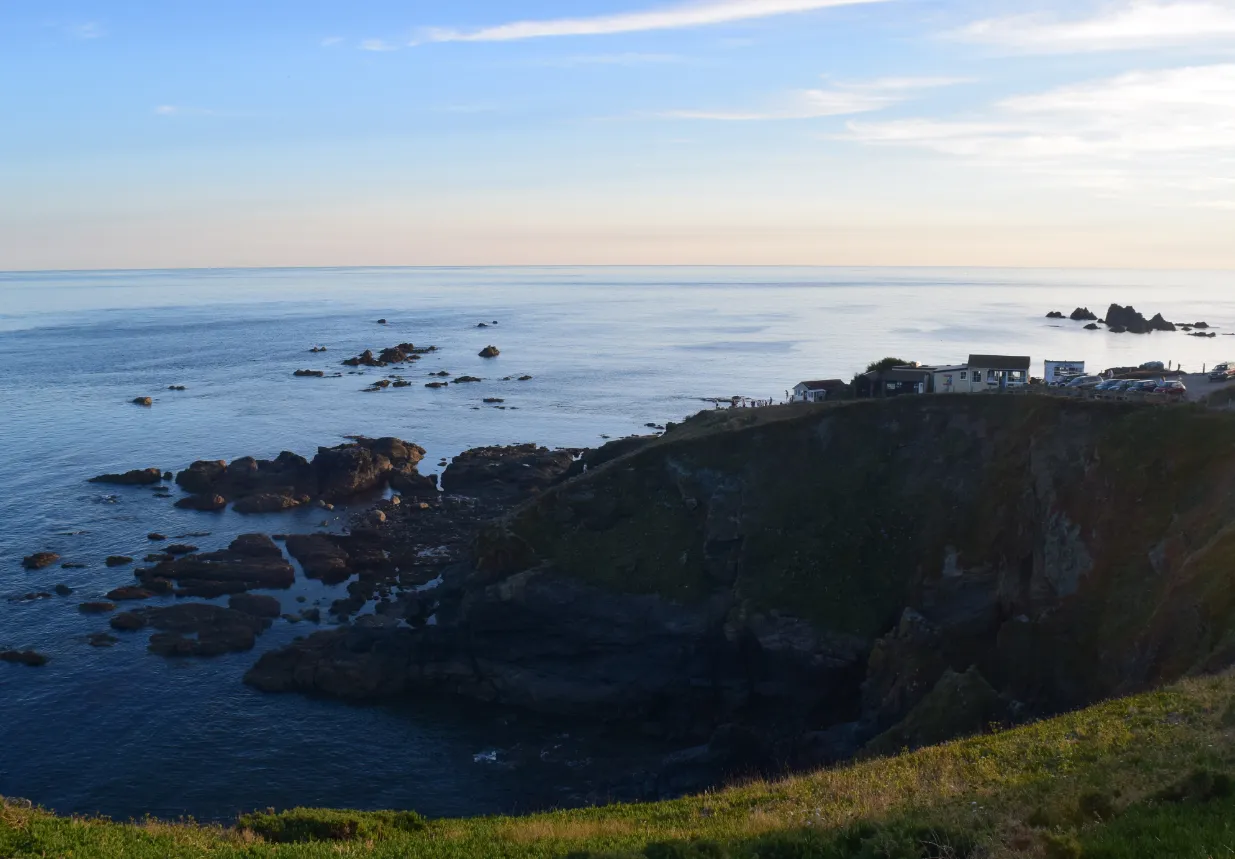 Lizard Point at the low tide