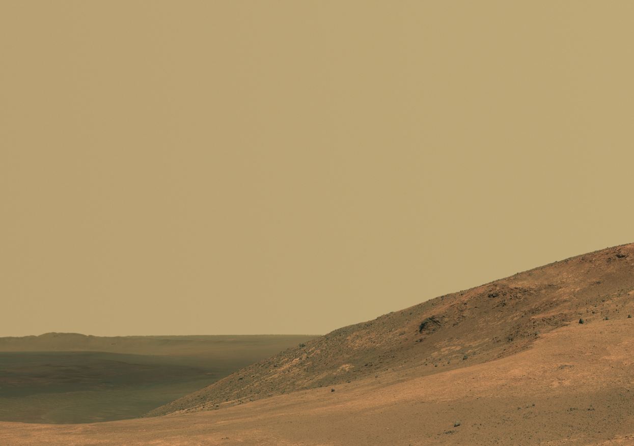 Martian sky NASA jpl