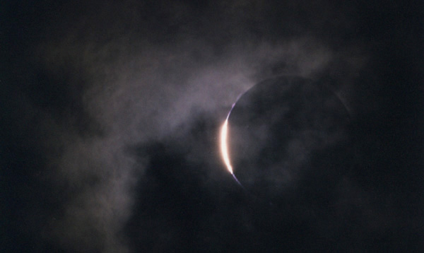 1999 total solar eclipse in Makó, Hungary