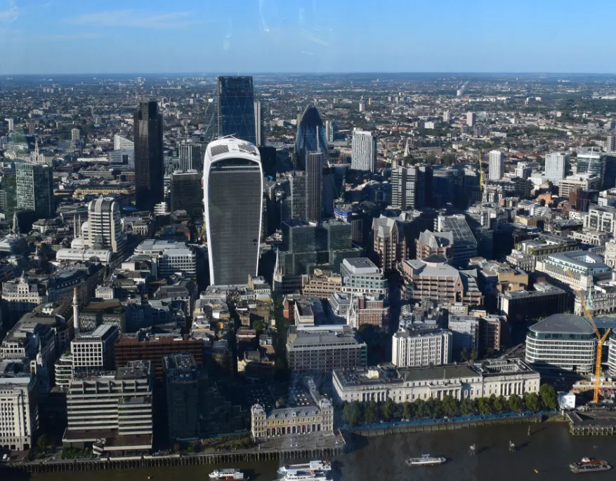 View from The Shard