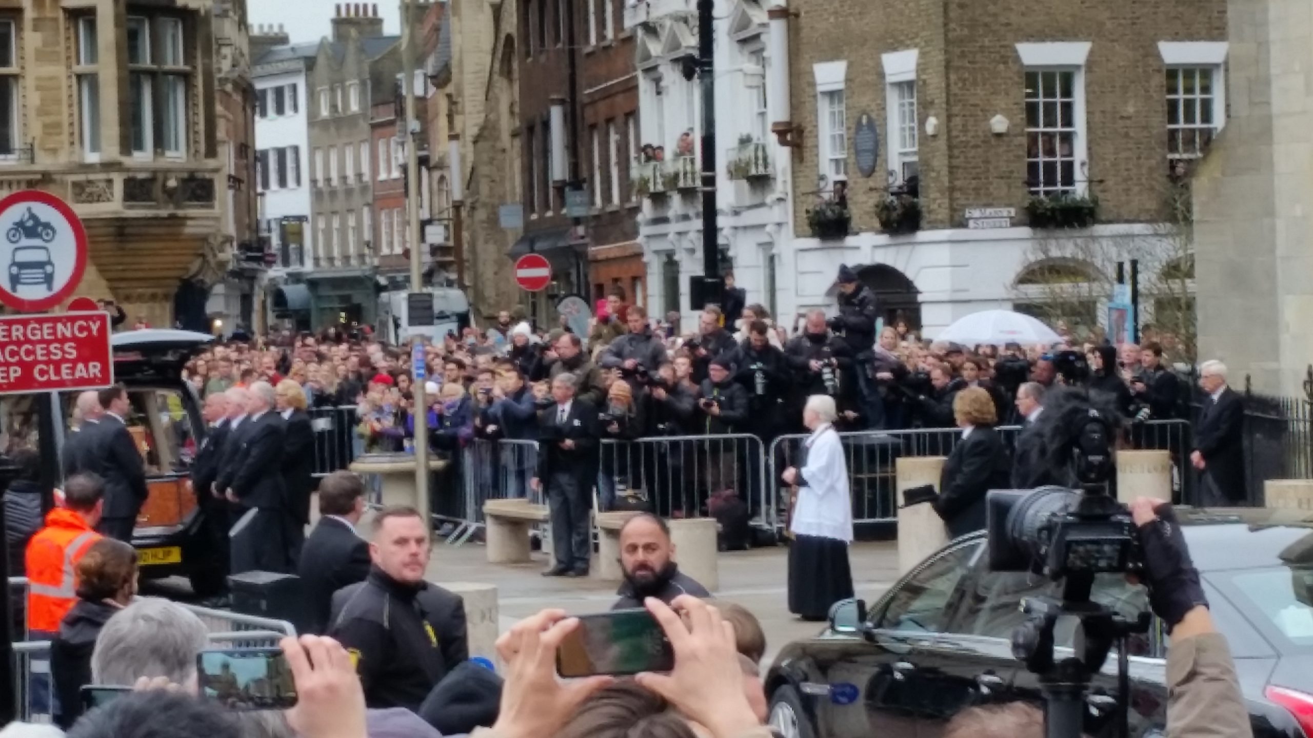 Stephen Hawking's funeral at Great St Mary's Church in Cambridge2