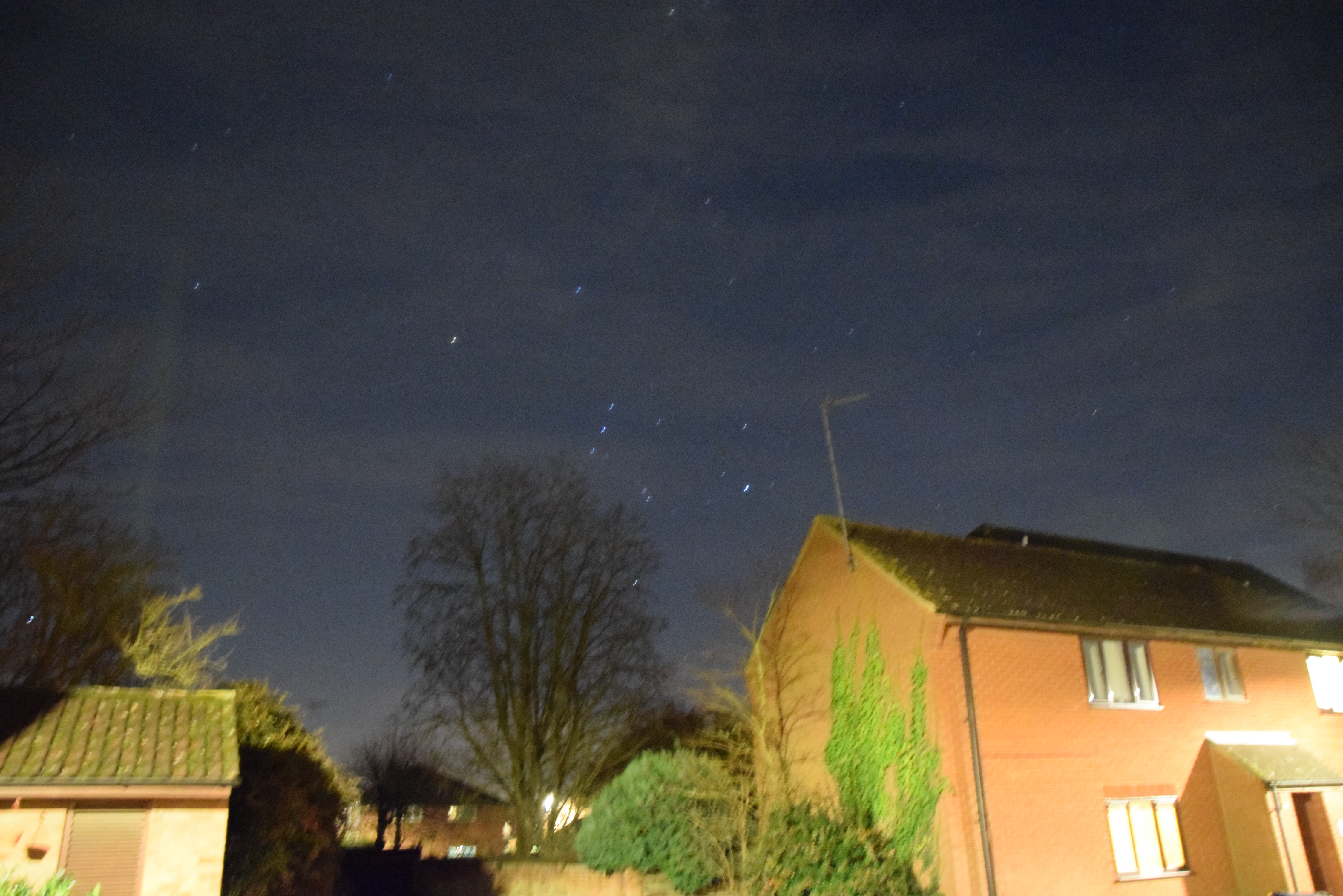 Sigma 17-70mm f2.8-4.5 DC Macro Orion constellation Cambridge Corrie Road