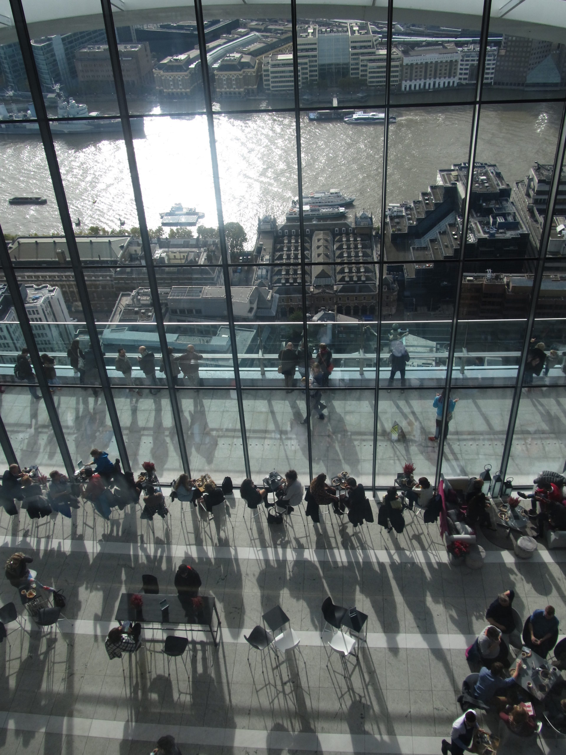 London Sky Garden view