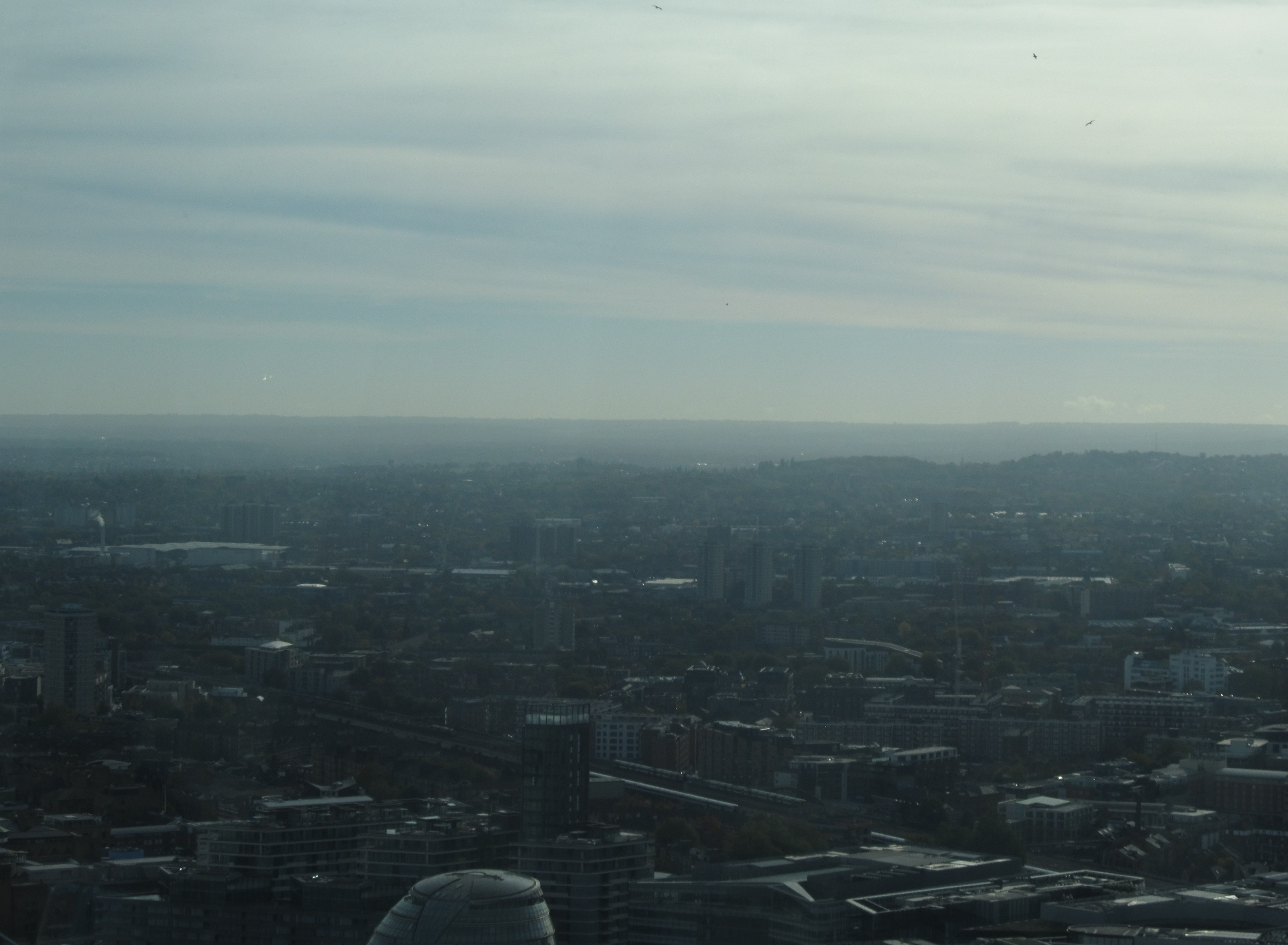 Brockley, Forest Hill and North Downs seen from Walkie Talkie Sky Garden