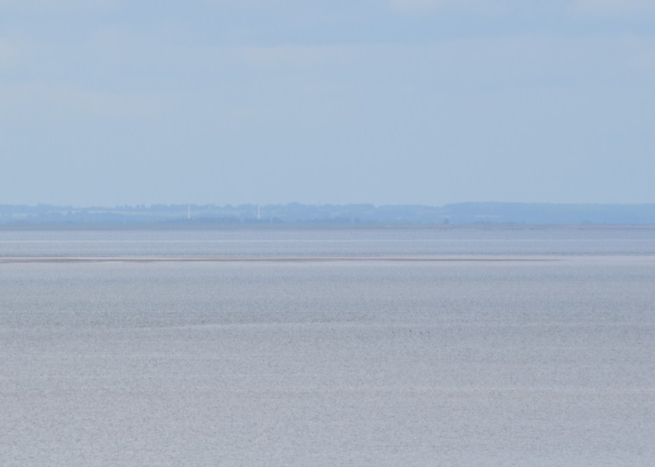 The Wolds in Lincolnshire seen from Hunstanton