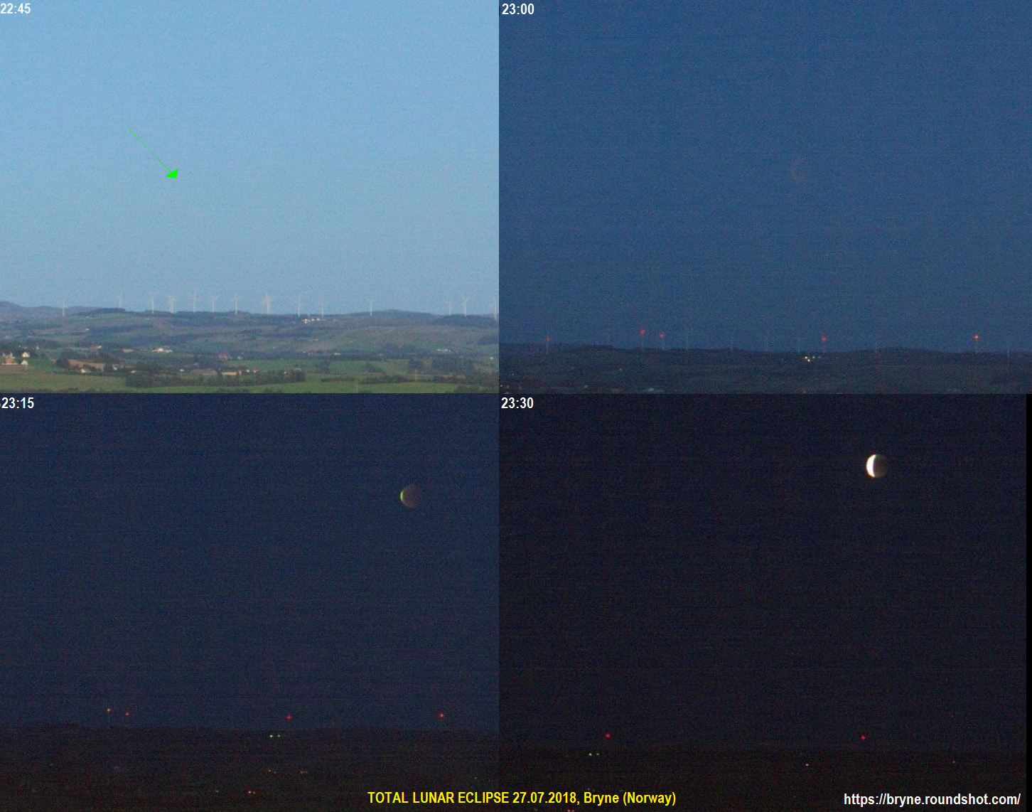 2018 total lunar eclipse seen through webcam from Bryne
