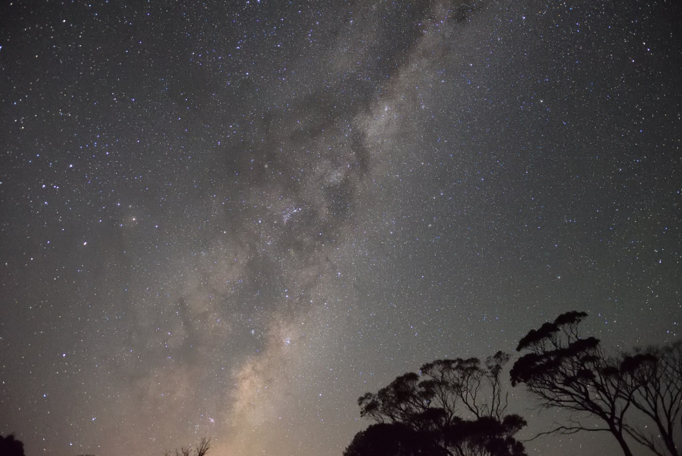 Milky Way seen in Western Australia