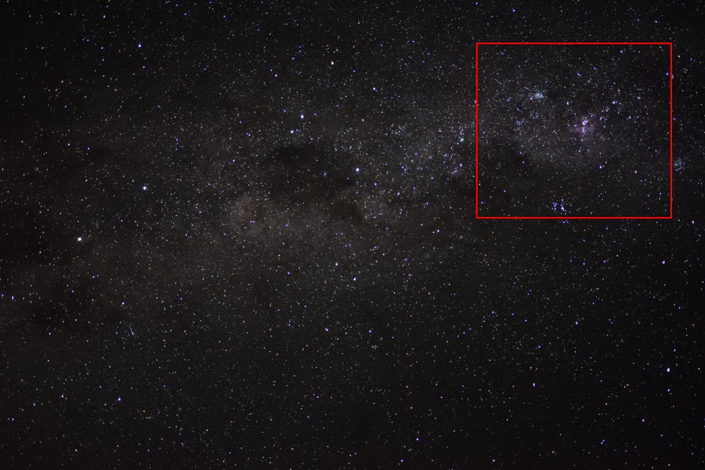 Sigma 18-35mm f/1.8 stargazing Art Crux and NGC 3766