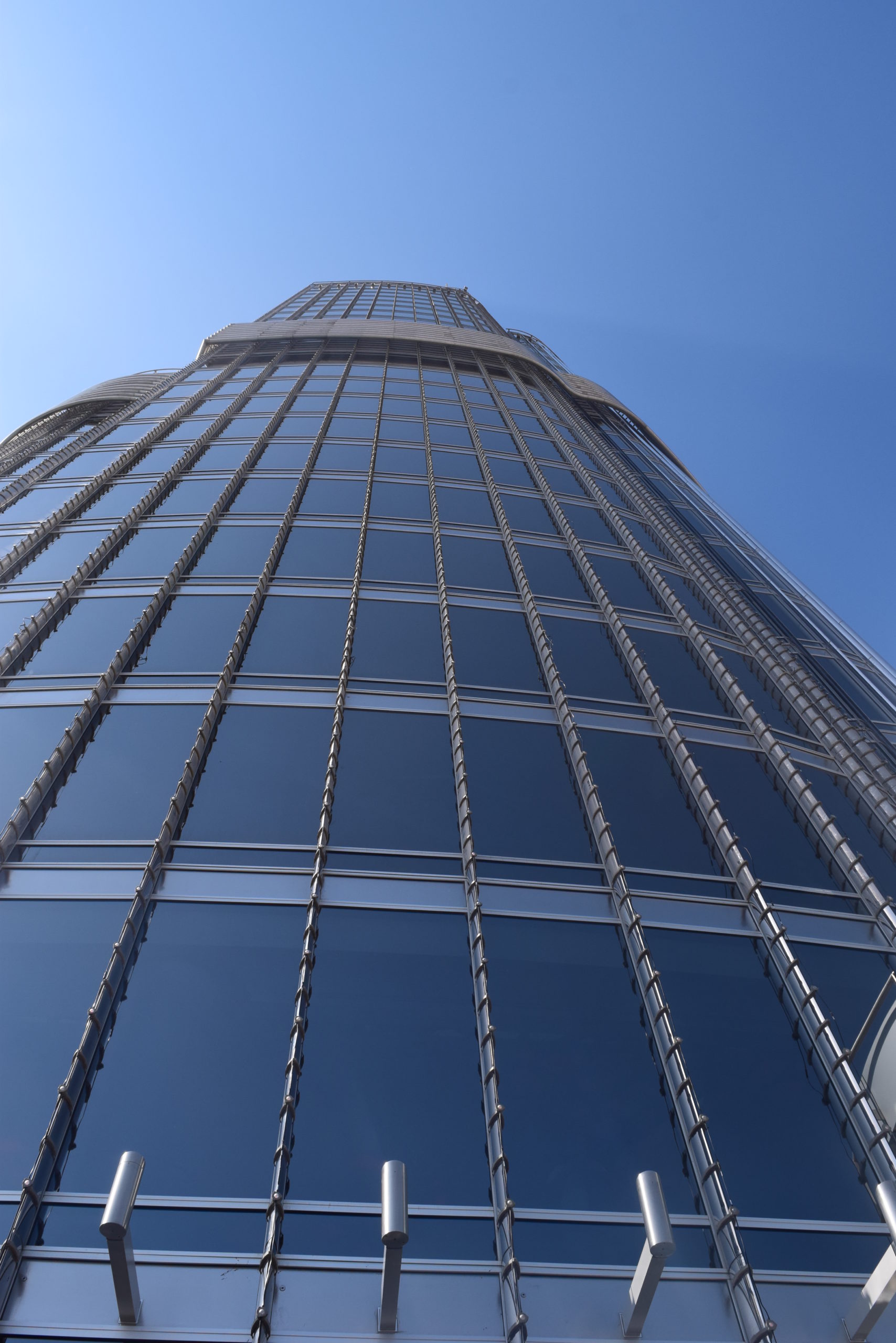 Burj Khalifa upper part of the building