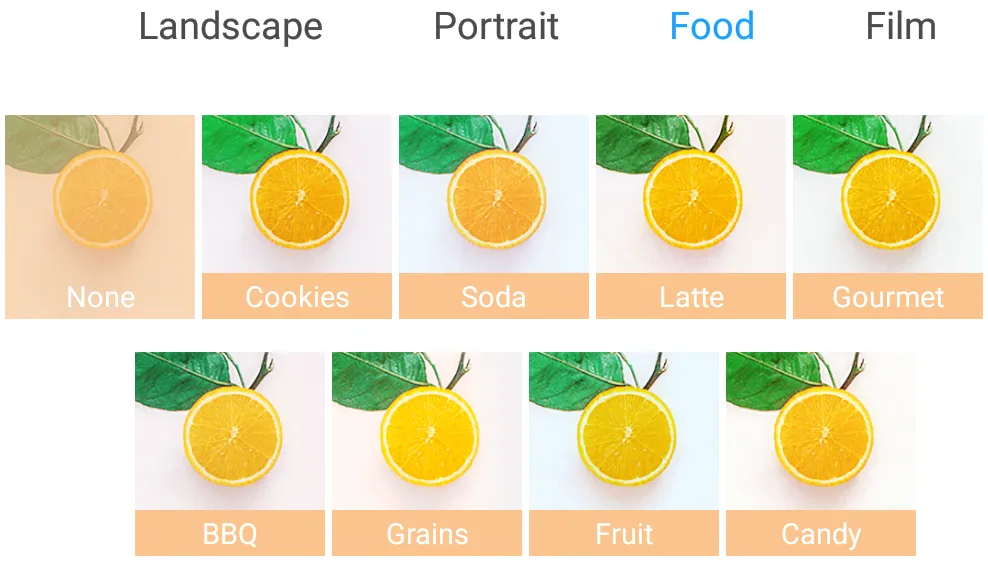 Xiaomi mi 8 6GB 128GB (Global version) Food filters