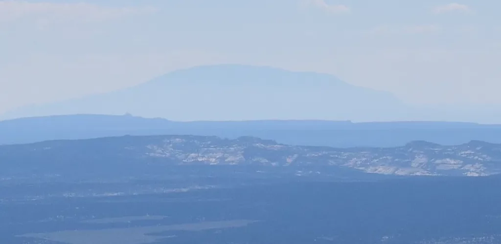 Navajo Mt Horizontal visibility