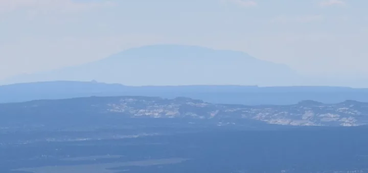 Navajo Mt Horizontal visibility