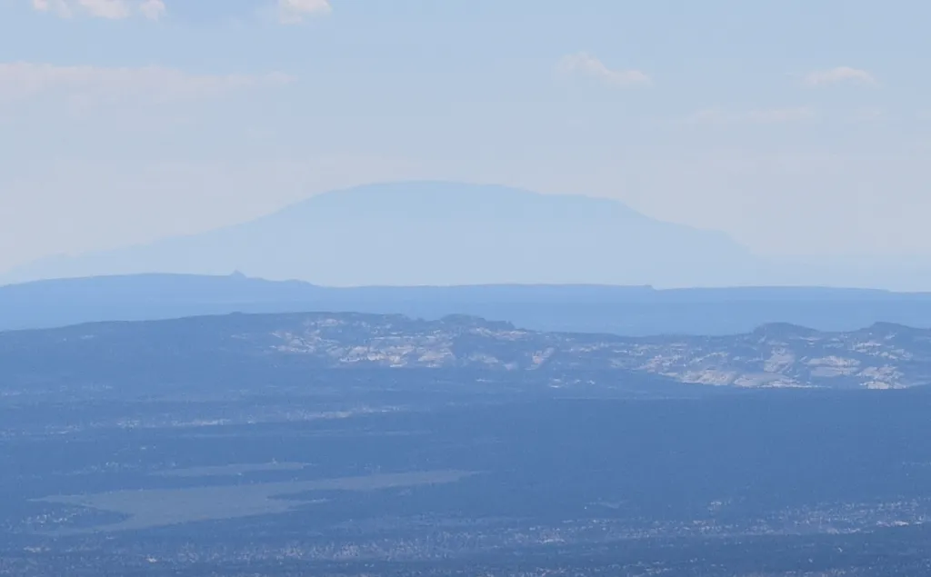 Navajo Mt Horizontal visibility