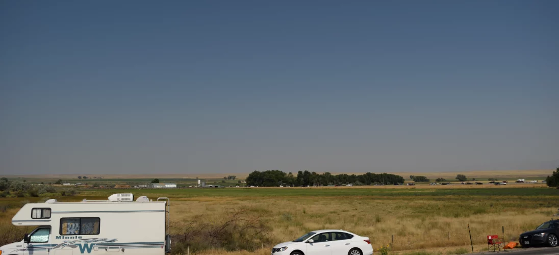 Total solar eclipse 2017 Wyoming