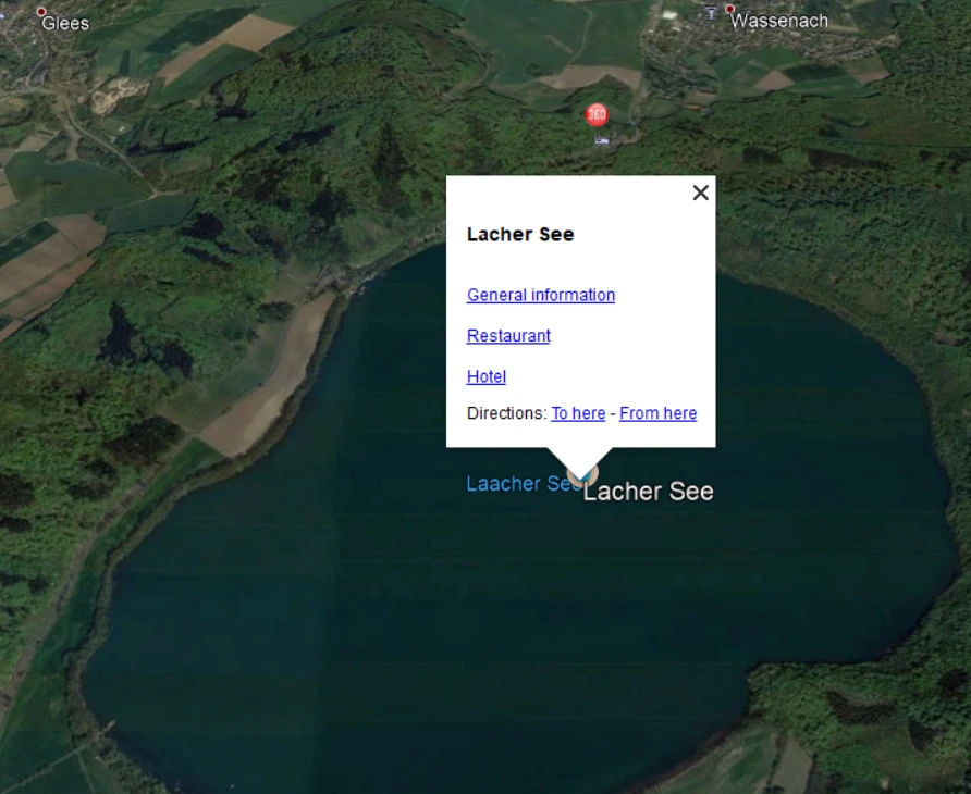 Google Earth link management