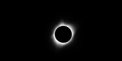 Total solar eclipse 2017 in Wyoming near Riverton