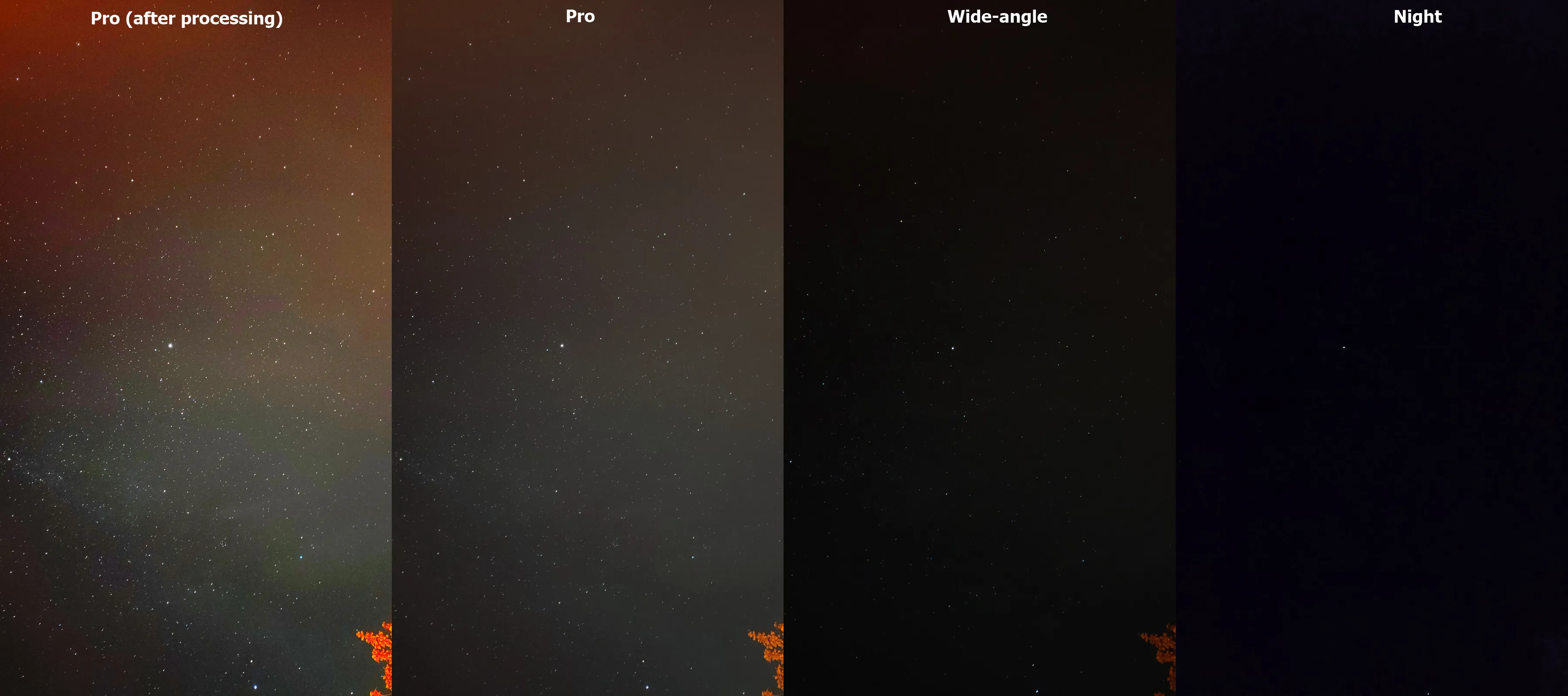 Xiaomi Mi 9 (Global version) night mode comparison
