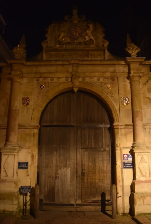 Trinity College in Cambridge - entrance