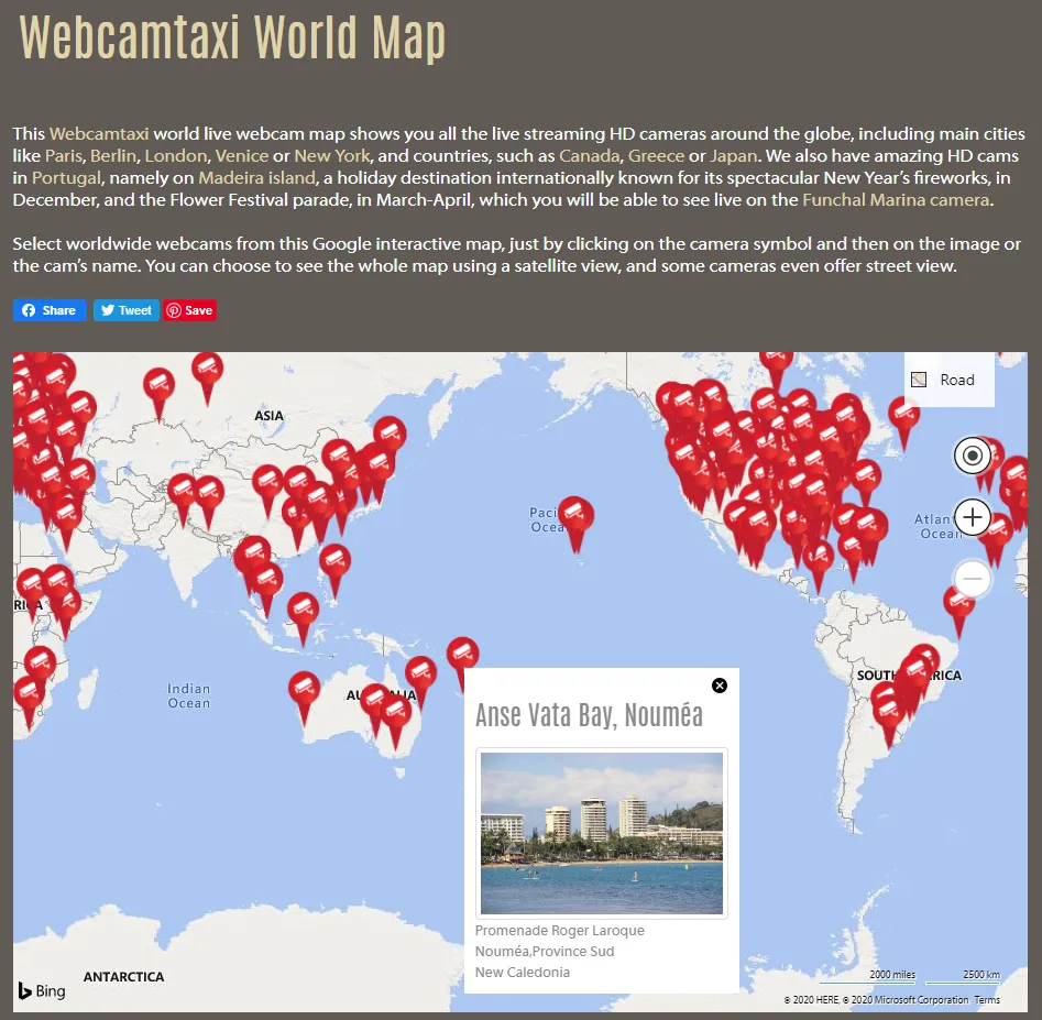 Webcamtaxi worldwide