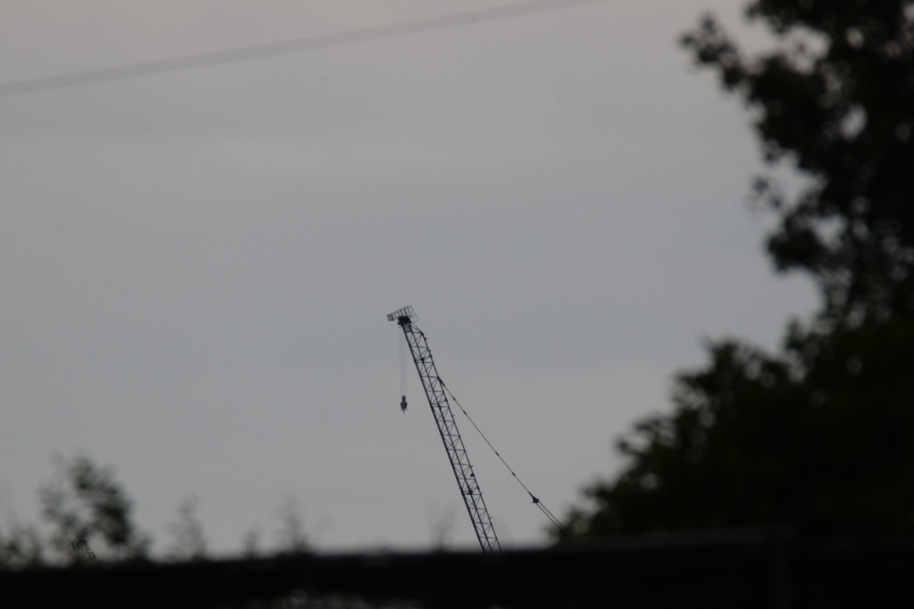 Waterbeach Recreation Ground - crane in Cambridge