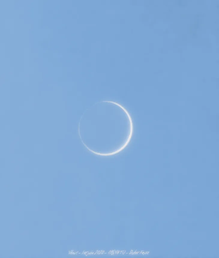 Venus atmospheric ring