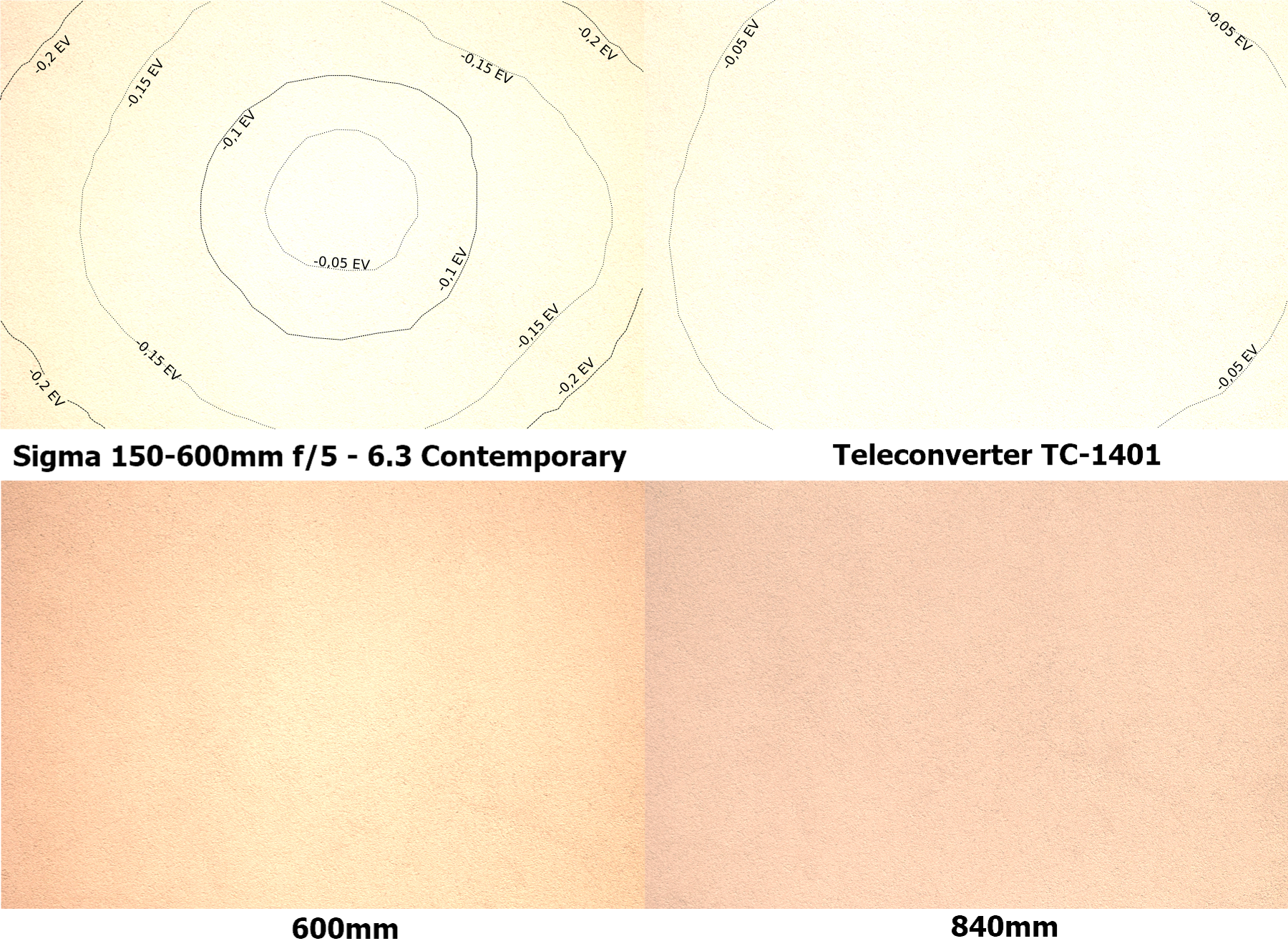 Teleconverter TC-1401 + Sigma 150-600mm C vignetting