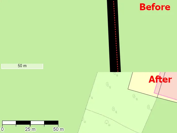 QGIS2web scale Openlayers map