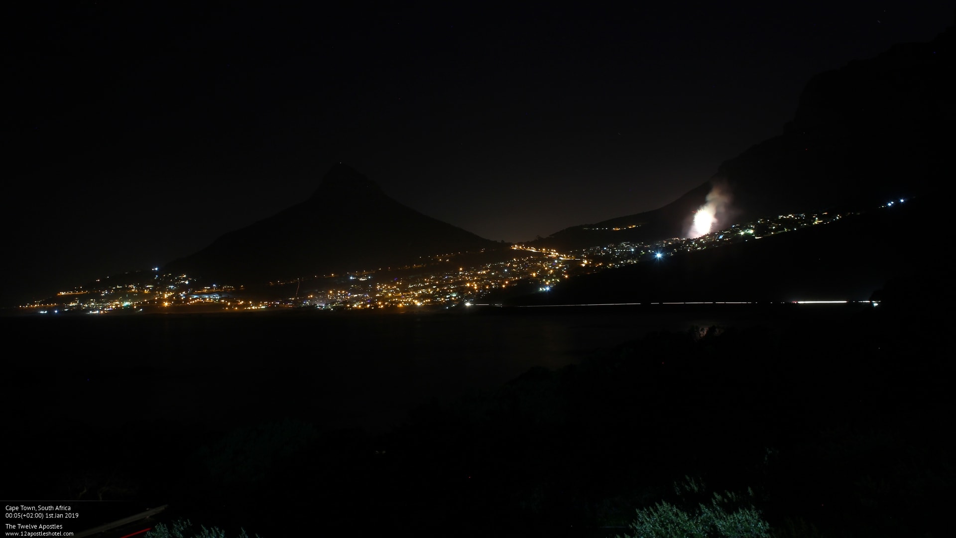 New Year's celebration Cape Town