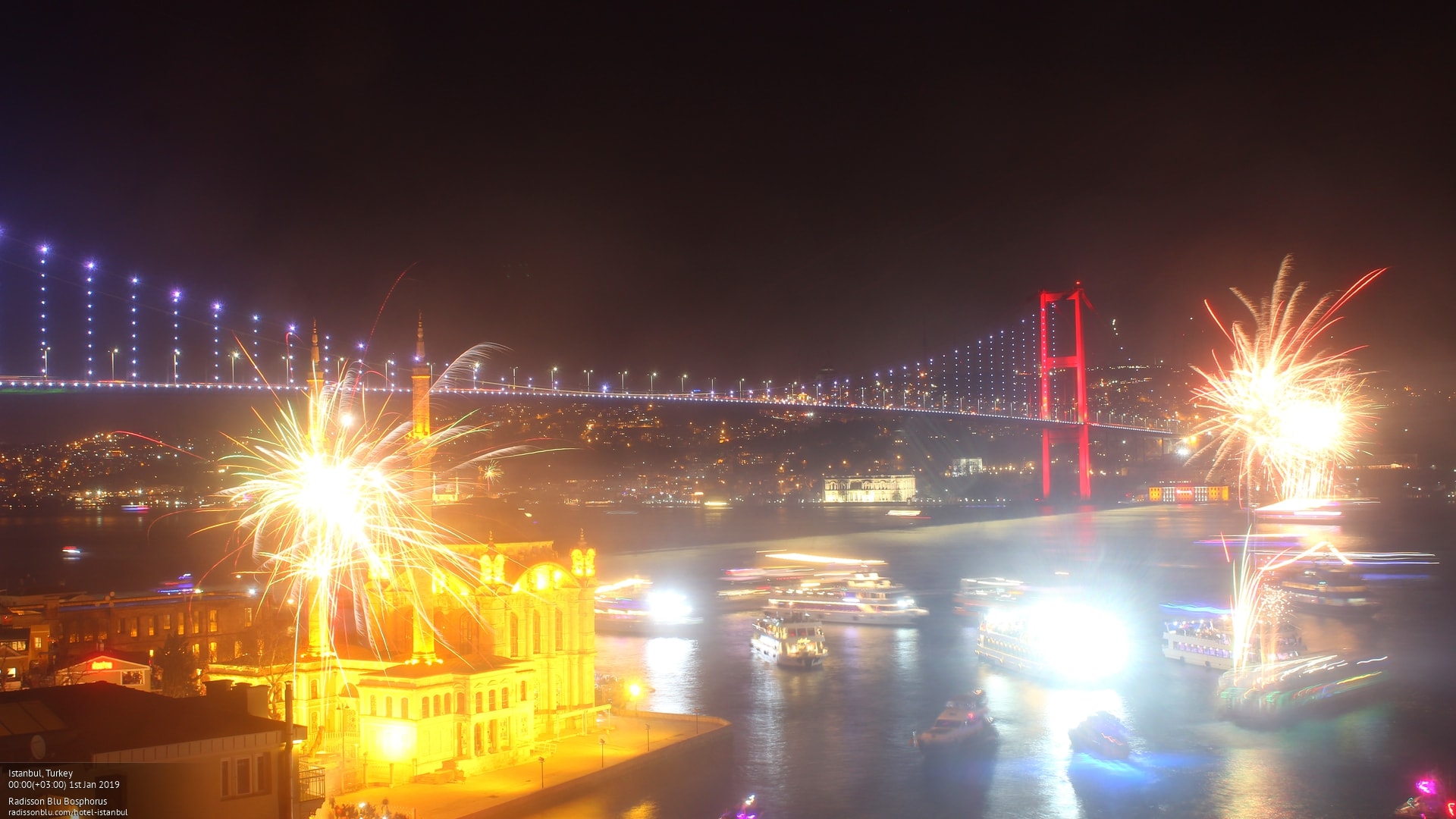 New Year's celebration Istambul Deckchair