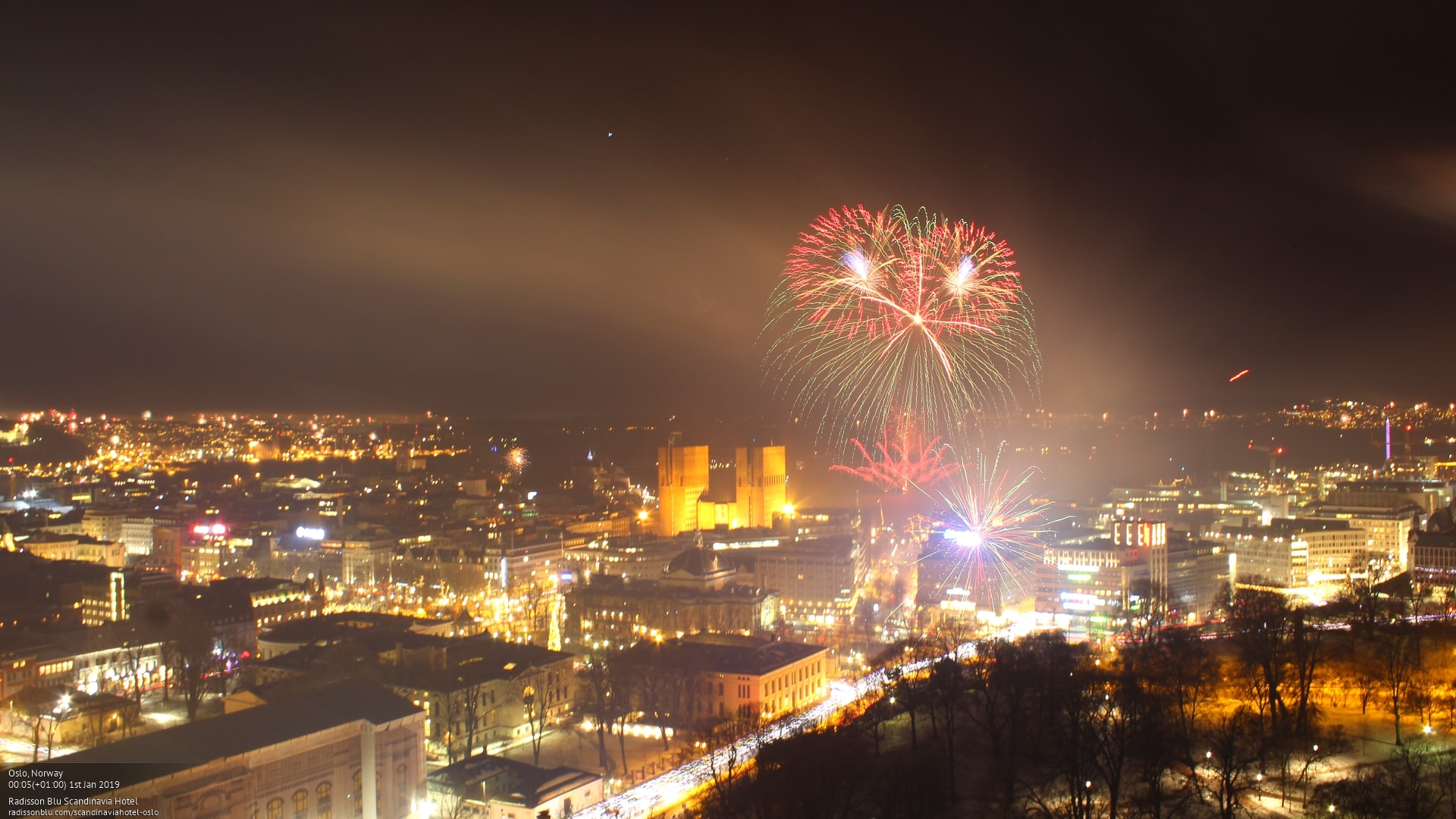 New Year's celebration Oslo