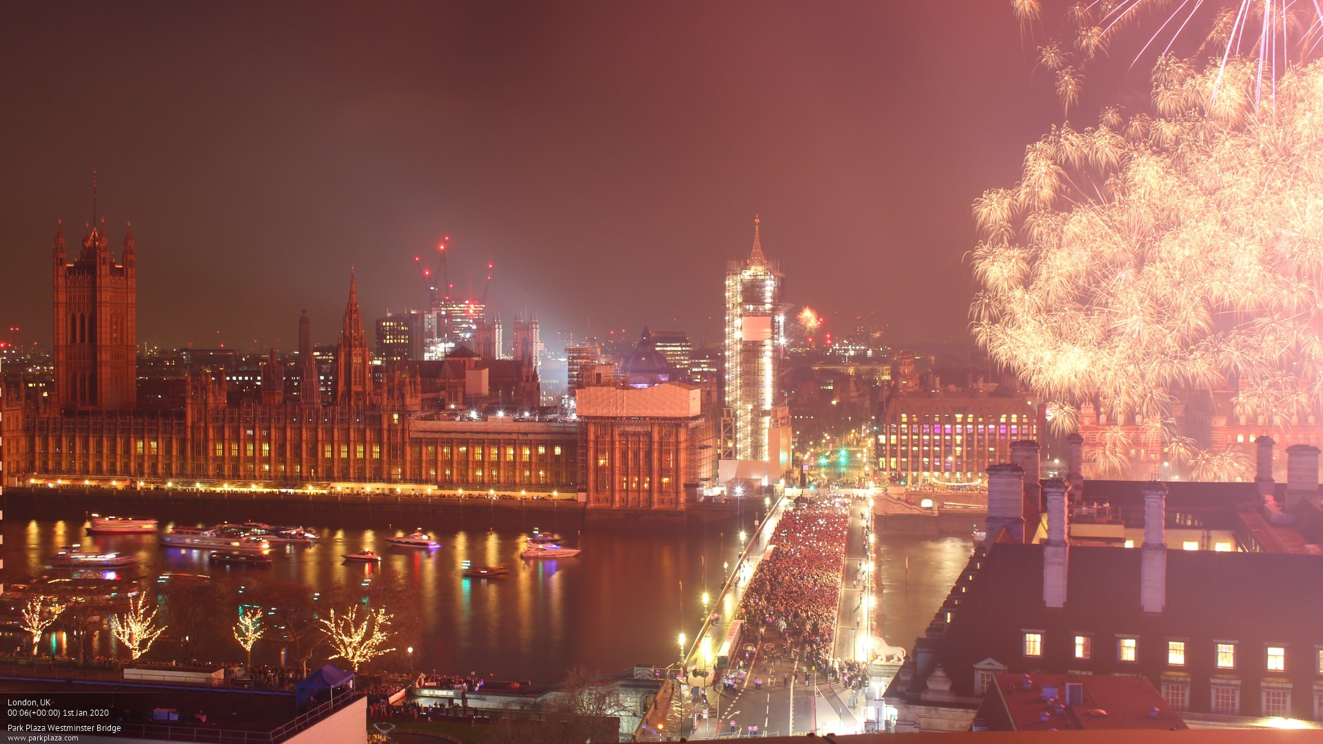 New Year's celebration in London, Deckchair5