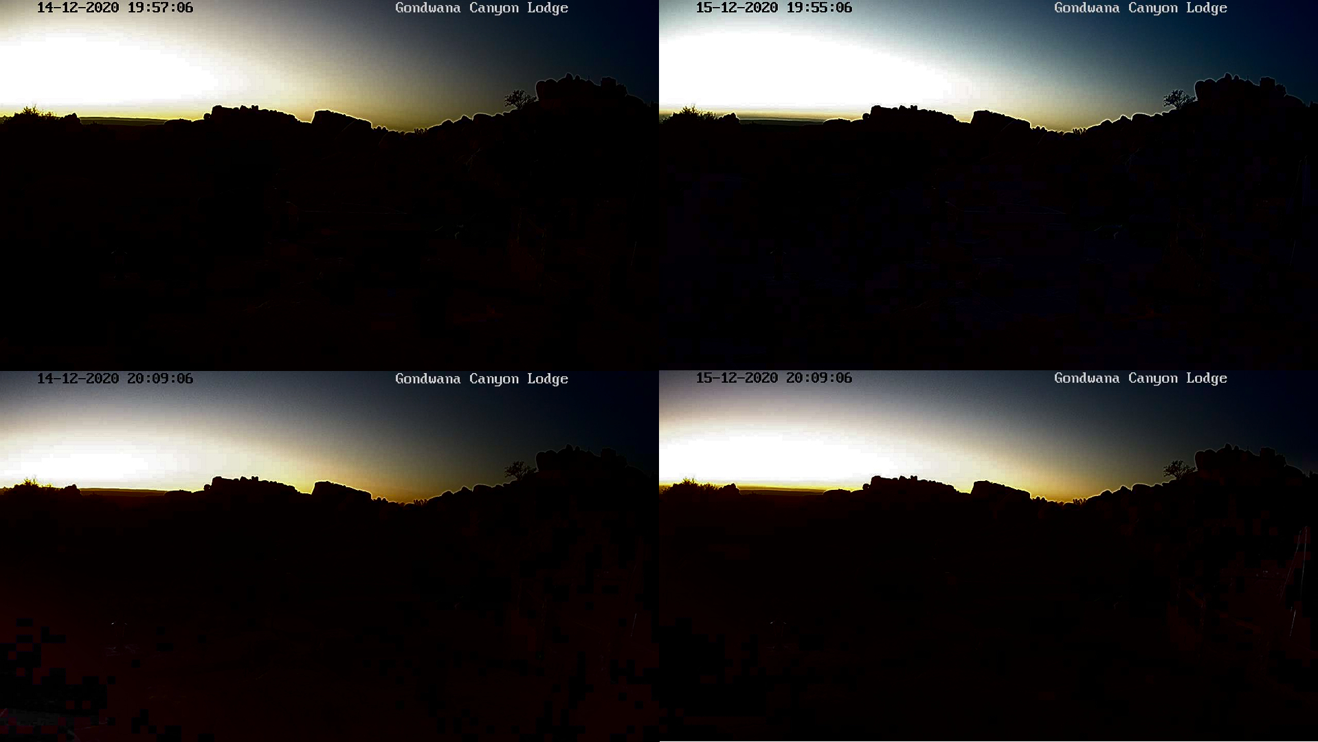 Gondwana Canyon Lodge, solar eclipse below the horizon Dec, 2020 4