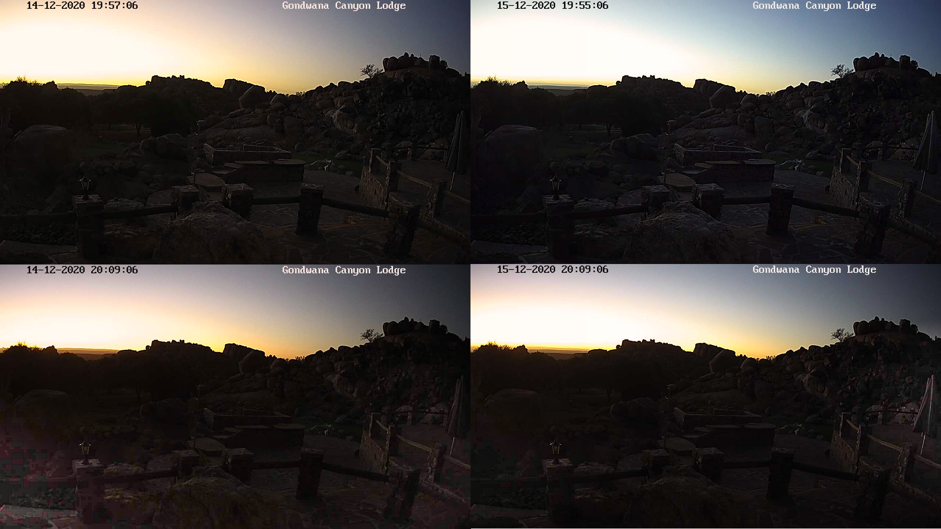 Gondwana Canyon Lodge, solar eclipse below the horizon Dec, 2020 3