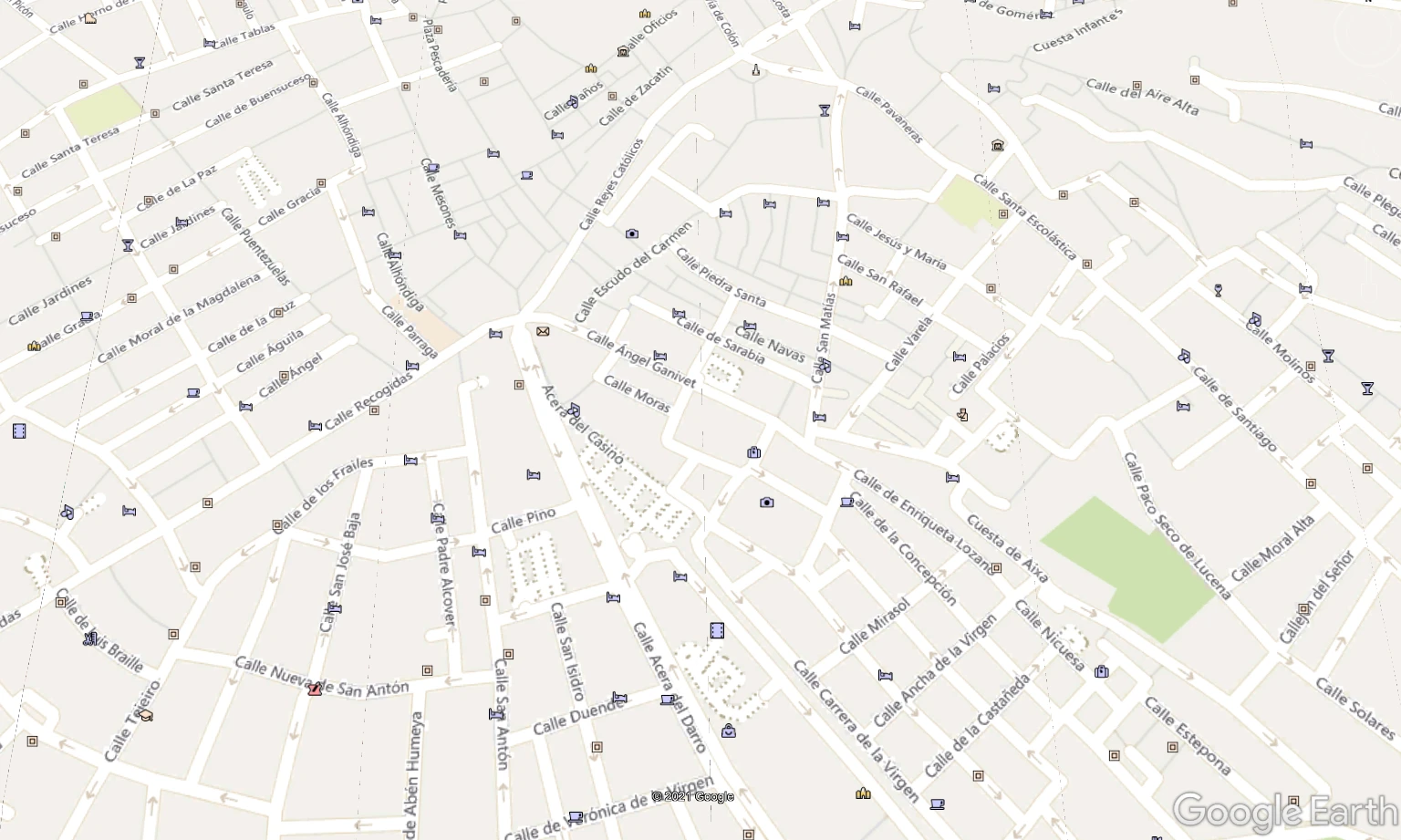 Bing maps overlay on Google Earth