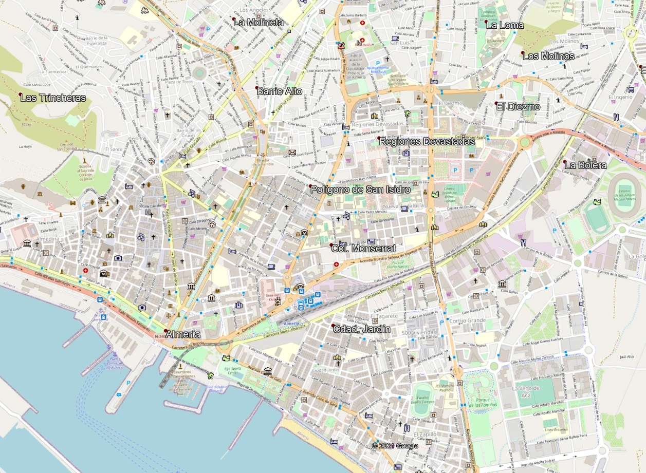 OpenStreetMap overlay on Google Earth