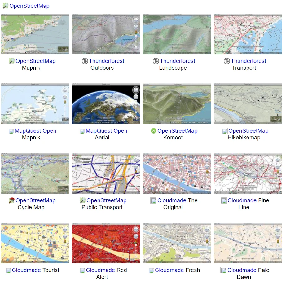 Display KML File On Google Earth With The Map Tile Layer   Openstreetmap Overlay Google Earth.webp