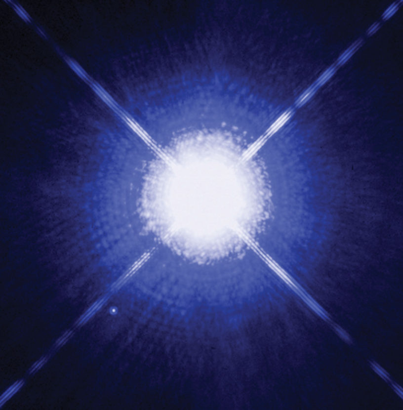 The Sirius A star