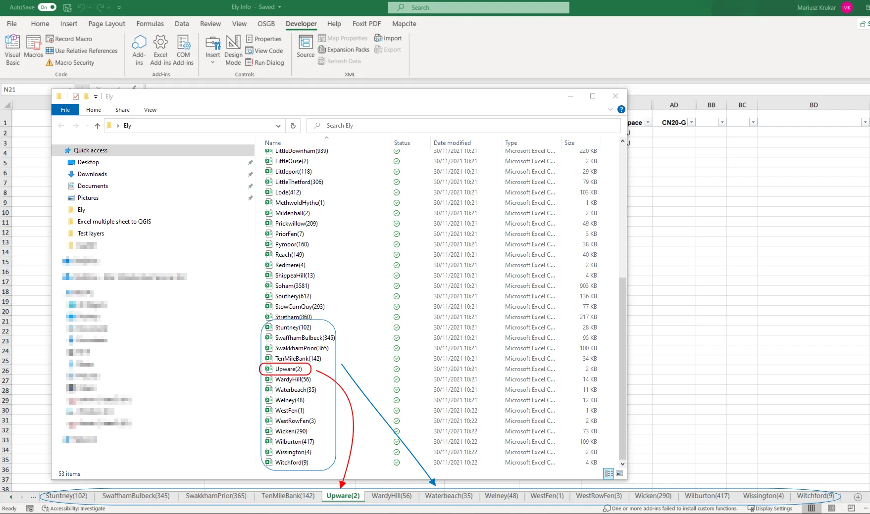 Excel extract workbook to separate .csv file