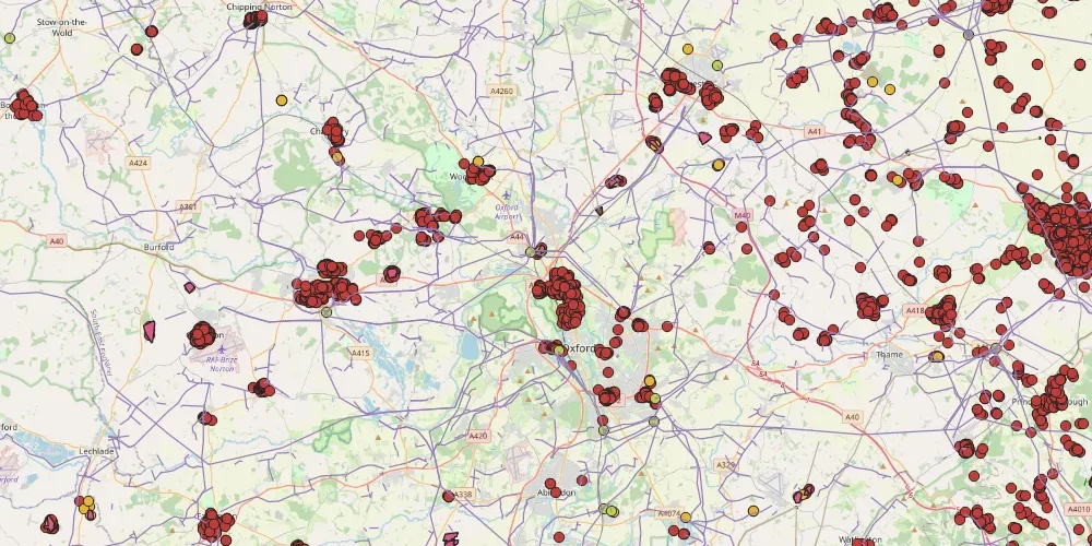 OpenInfraMap in QGIS