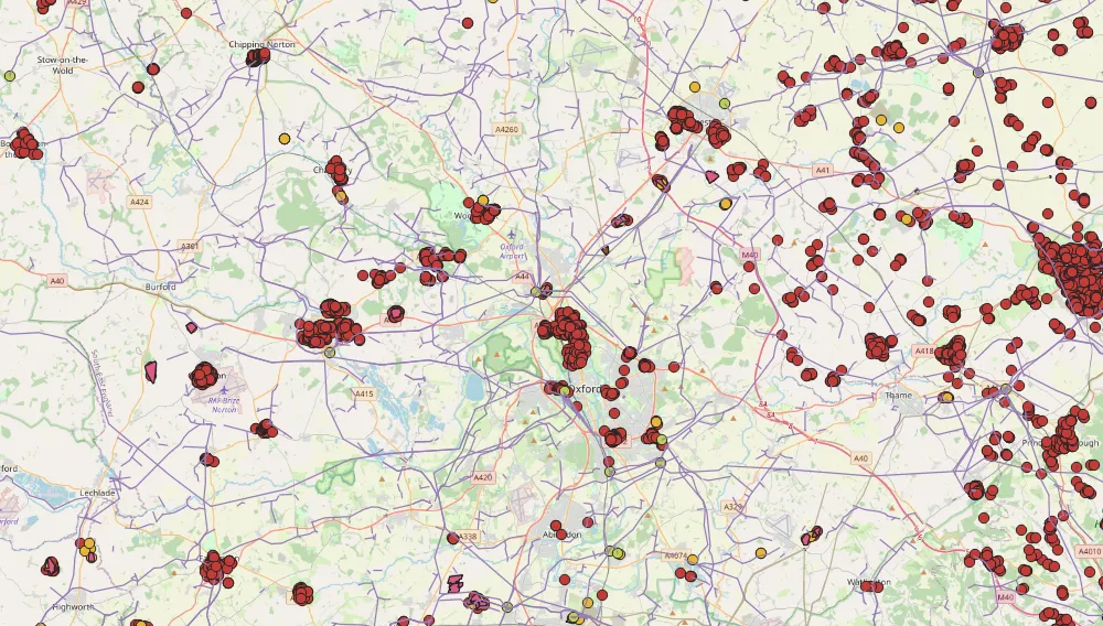 OpenInfraMap in QGIS