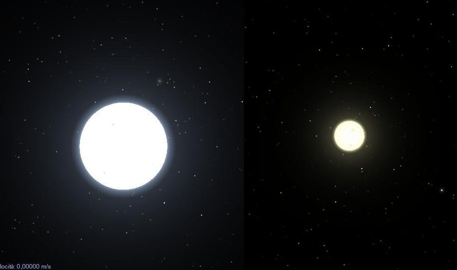Alkaid (Benetnasch) vs Sun
