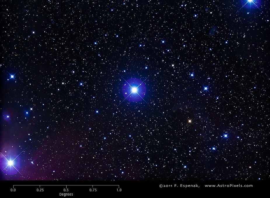 Alnilam star Astropixels